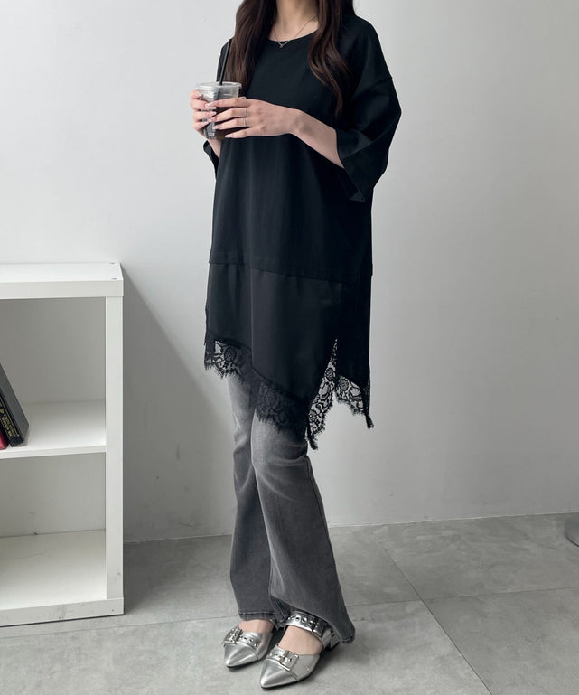 ブラック　モデル：160cm F着用