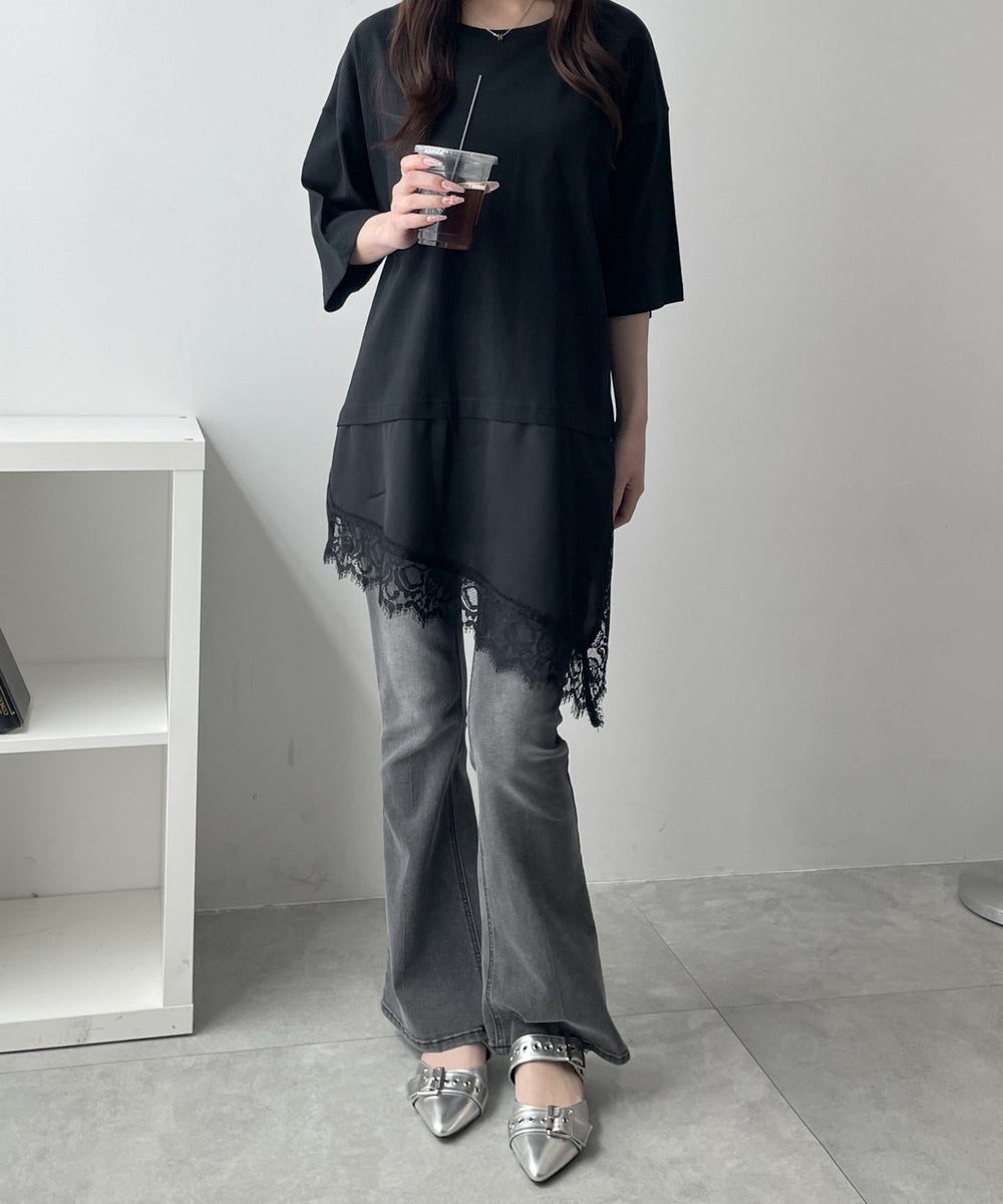 ブラック　モデル：160cm F着用