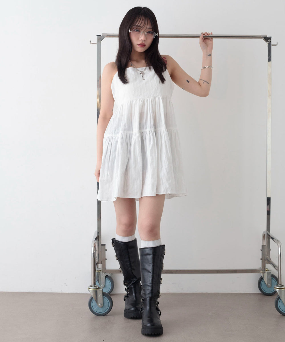 ホワイト　モデル：159cm F着用