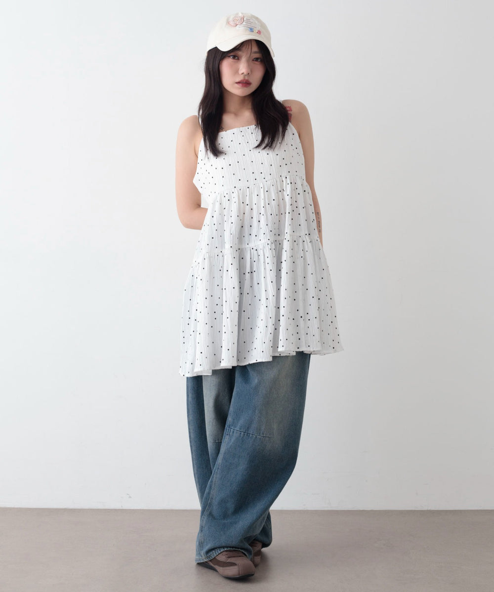 柄１　モデル：159cm F着用