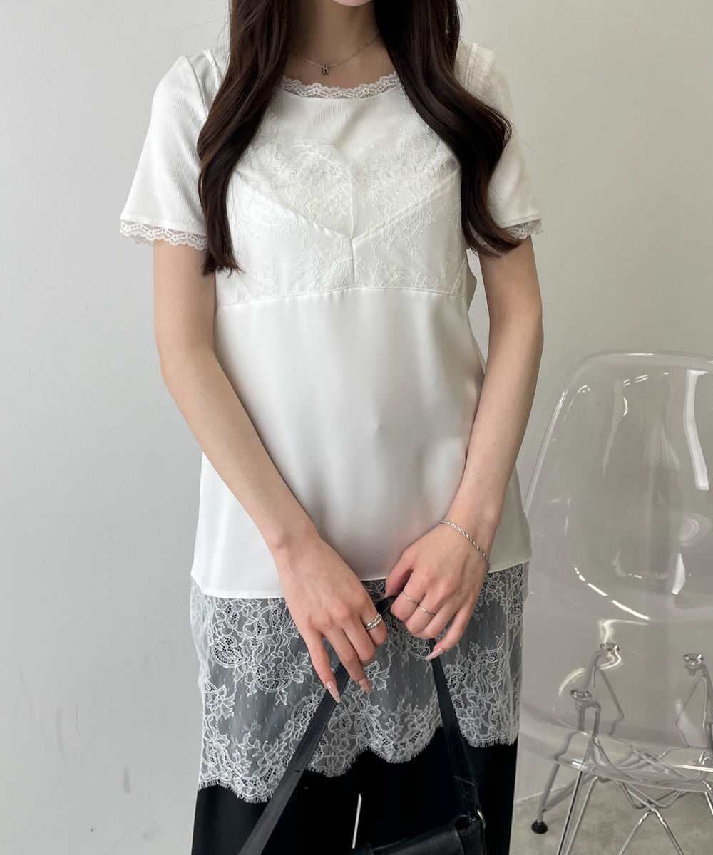ホワイト　モデル：160cm F着用