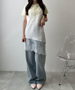 ホワイトソノタ　モデル：160cm F着用