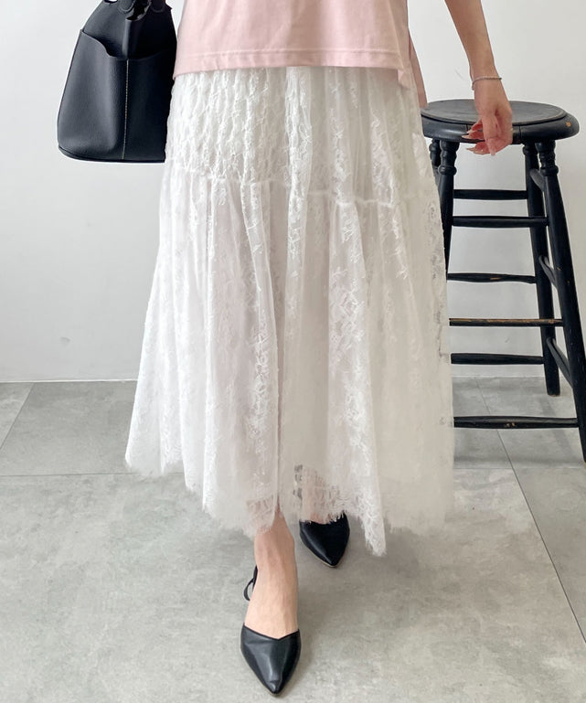 ホワイト　モデル：160cm F着用