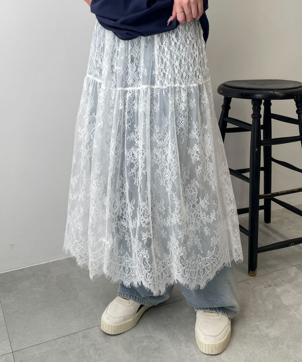 ホワイト　モデル：160cm F着用