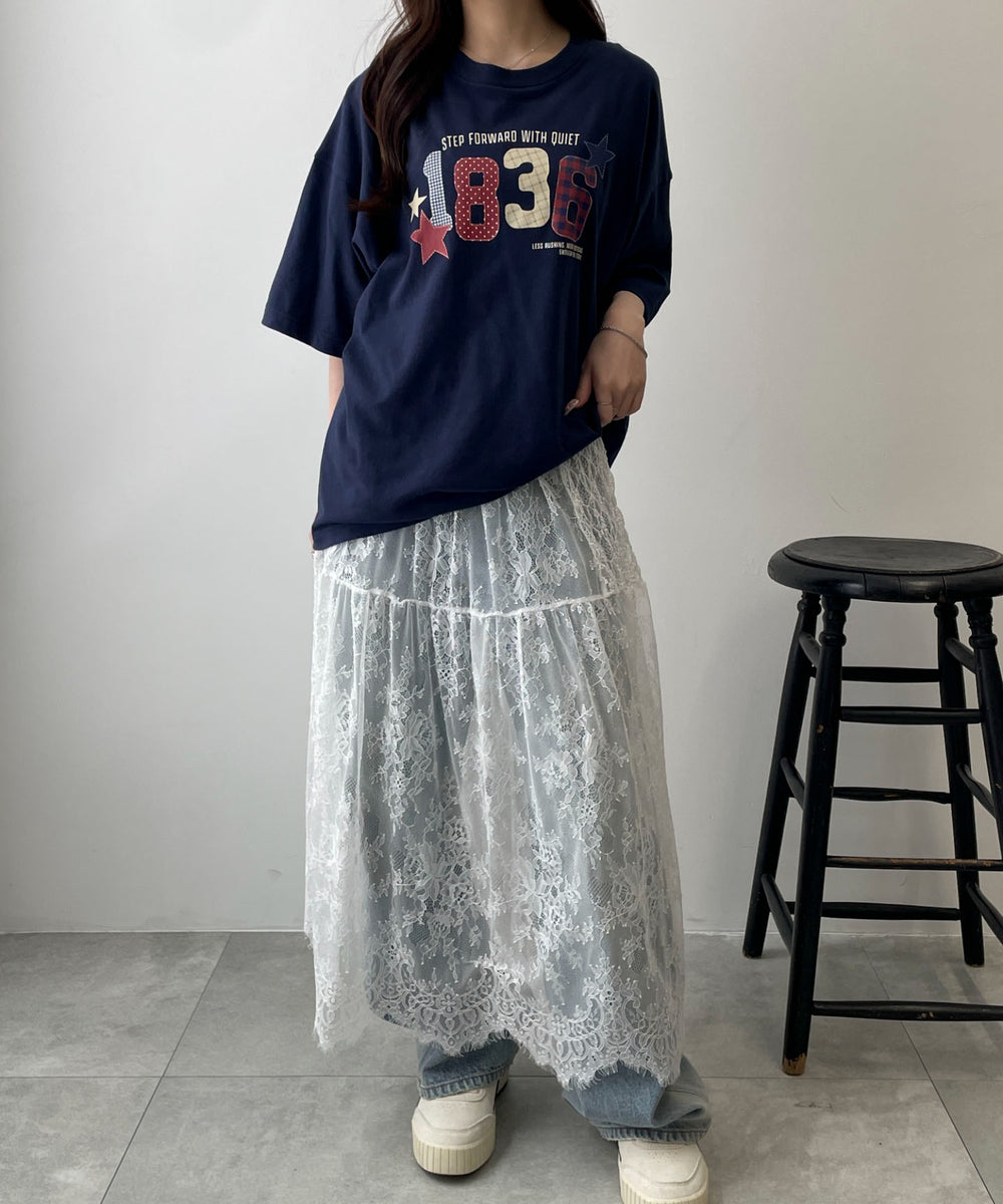 ホワイト　モデル：160cm F着用