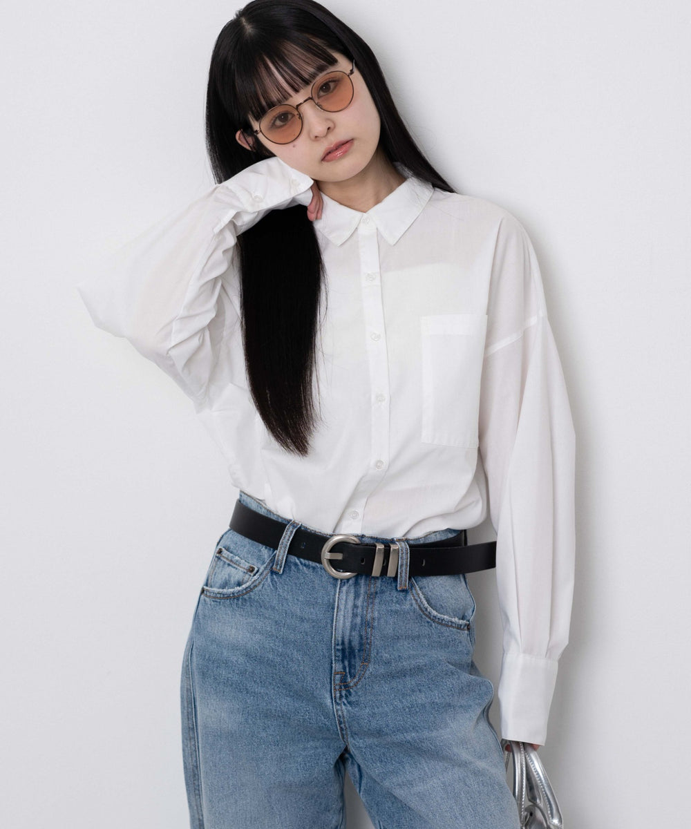 ホワイト　モデル：161cm F着用