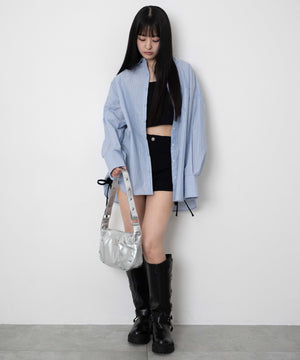 ブルーストライプ　モデル：161cm F着用