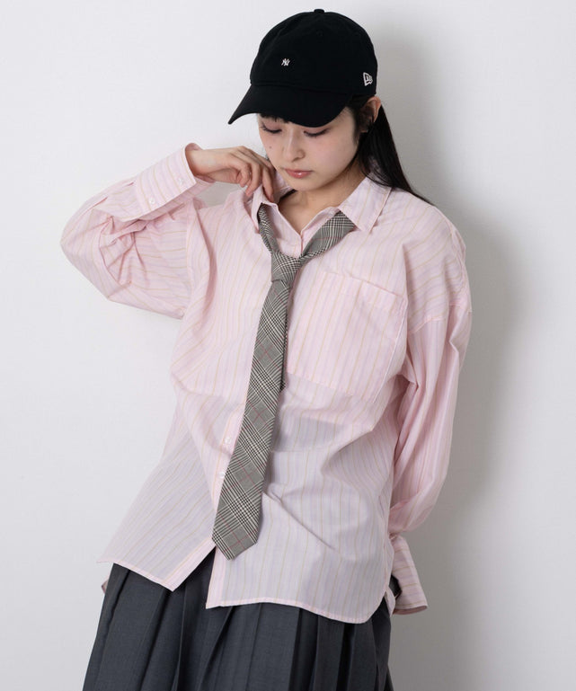 ピンク　モデル：161cm F着用