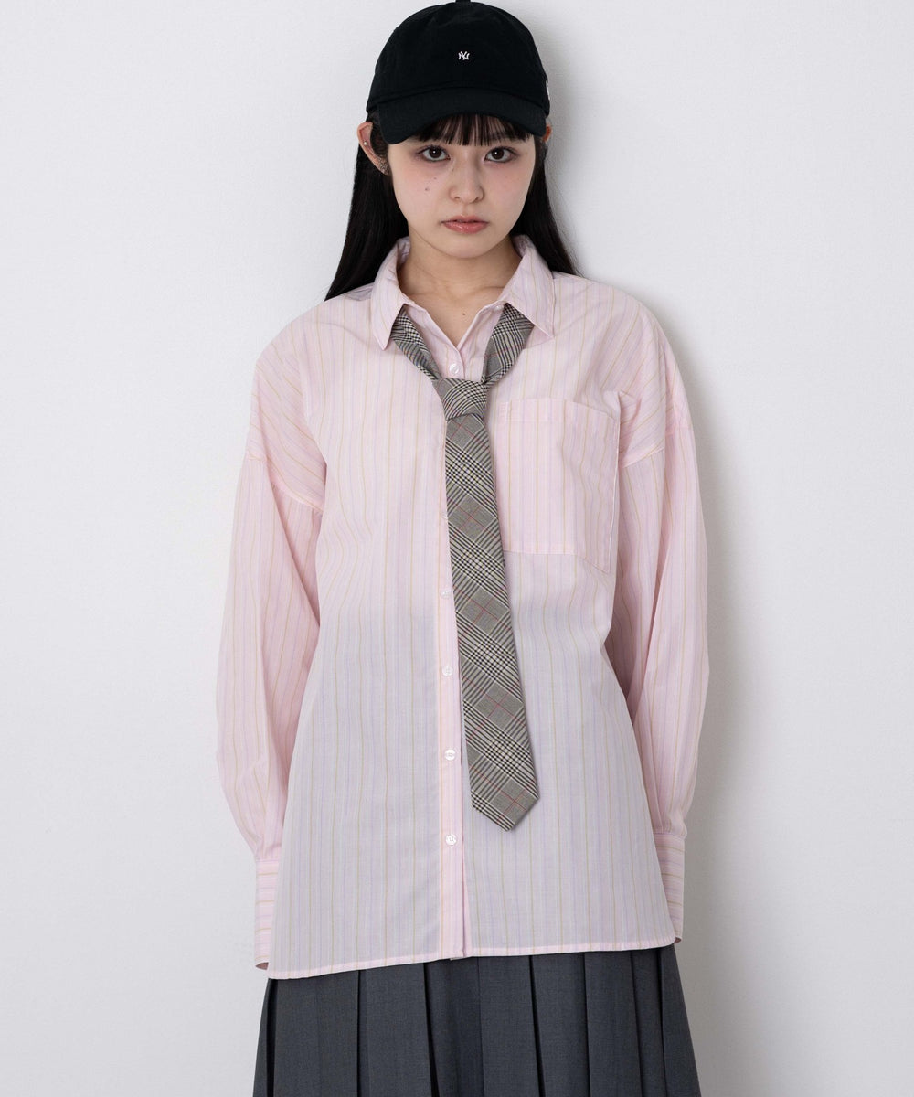 ピンク　モデル：161cm F着用