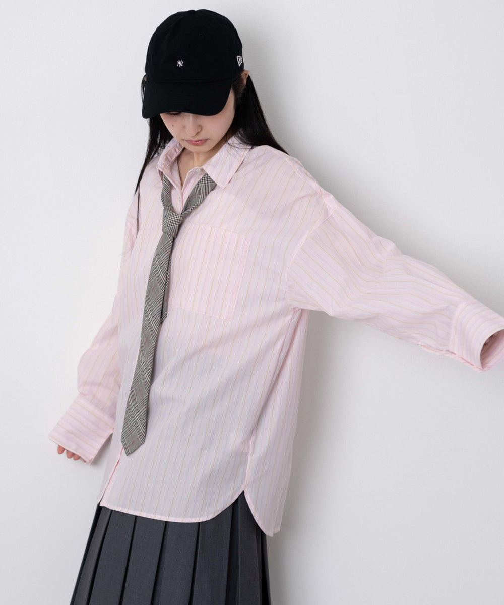 ピンク　モデル：161cm F着用