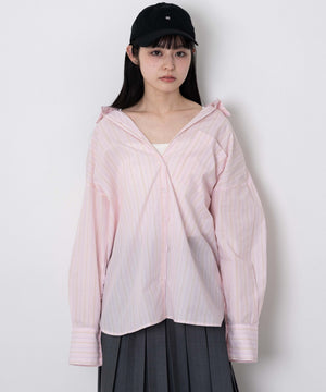 ピンク　モデル：161cm F着用