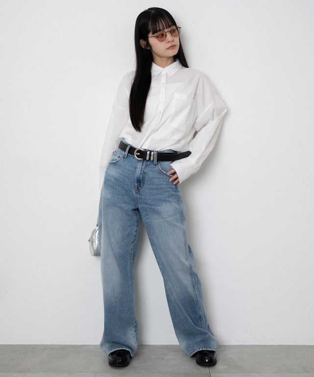 ホワイト　モデル：161cm F着用