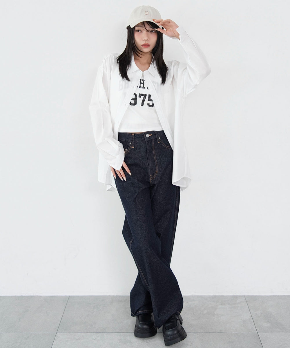 ホワイト　モデル：159cm F着用