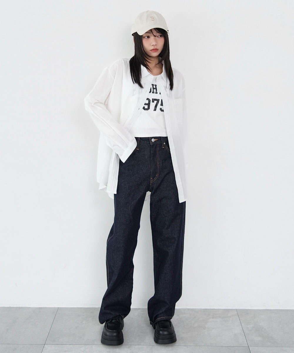 ホワイト　モデル：159cm F着用