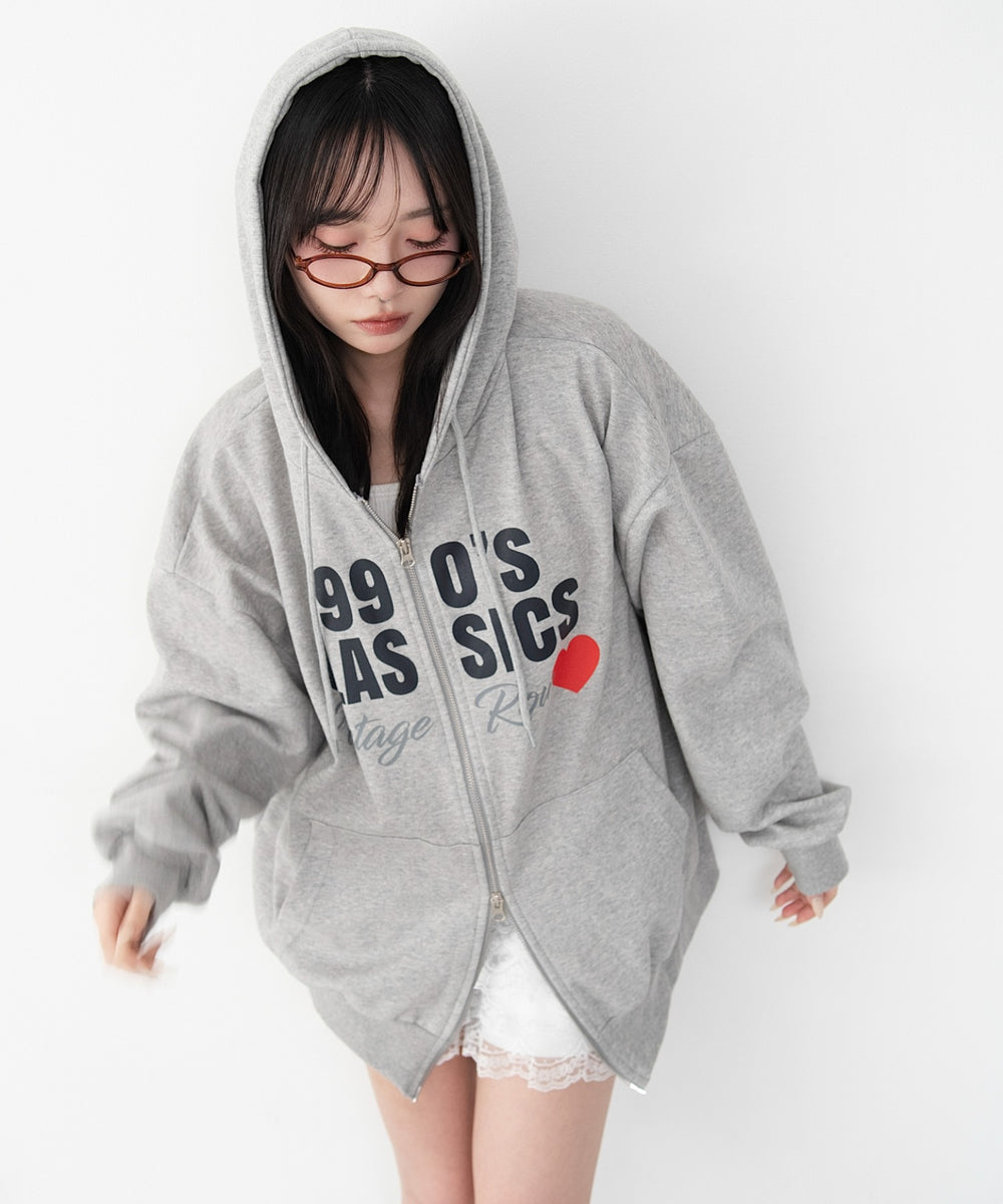 杢グレー モデル：159cm F着用