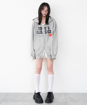 杢グレー モデル：159cm F着用