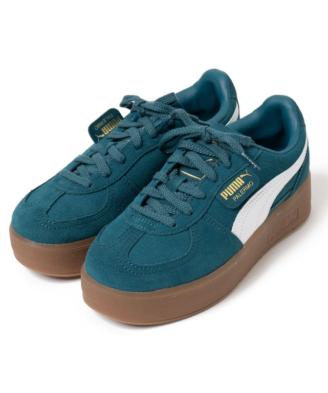 PUMA　パレルモ　ELEVATA　ウィメンズ/02コールドグリーン（グリーン）