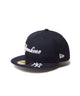 NEWERA　5950　MLB　VISOR　LOGO/ネイビー