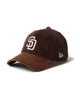 NEWERA　920CS　MLB　8W　CORD/ブラウン