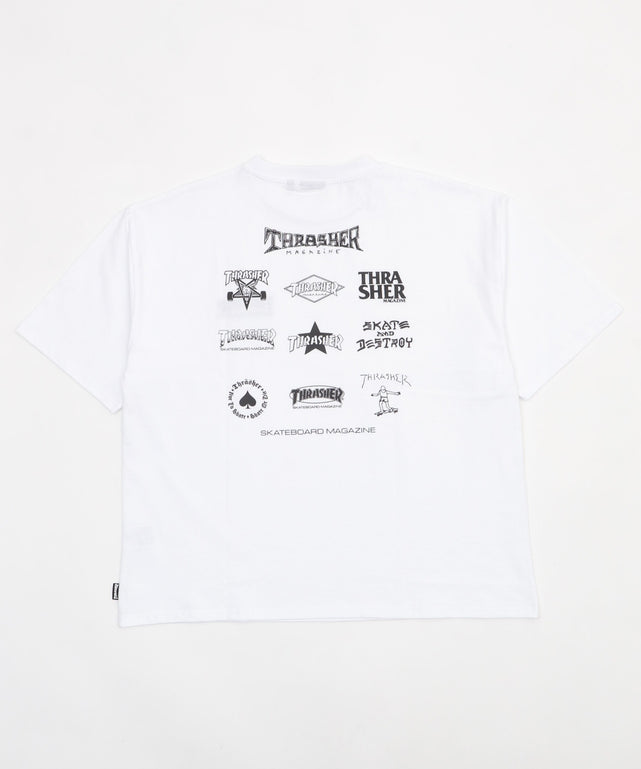 THRASHER　MULTI　LOGO　T（SS）