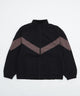 リバーシブルナイロンブルゾン/ブラック