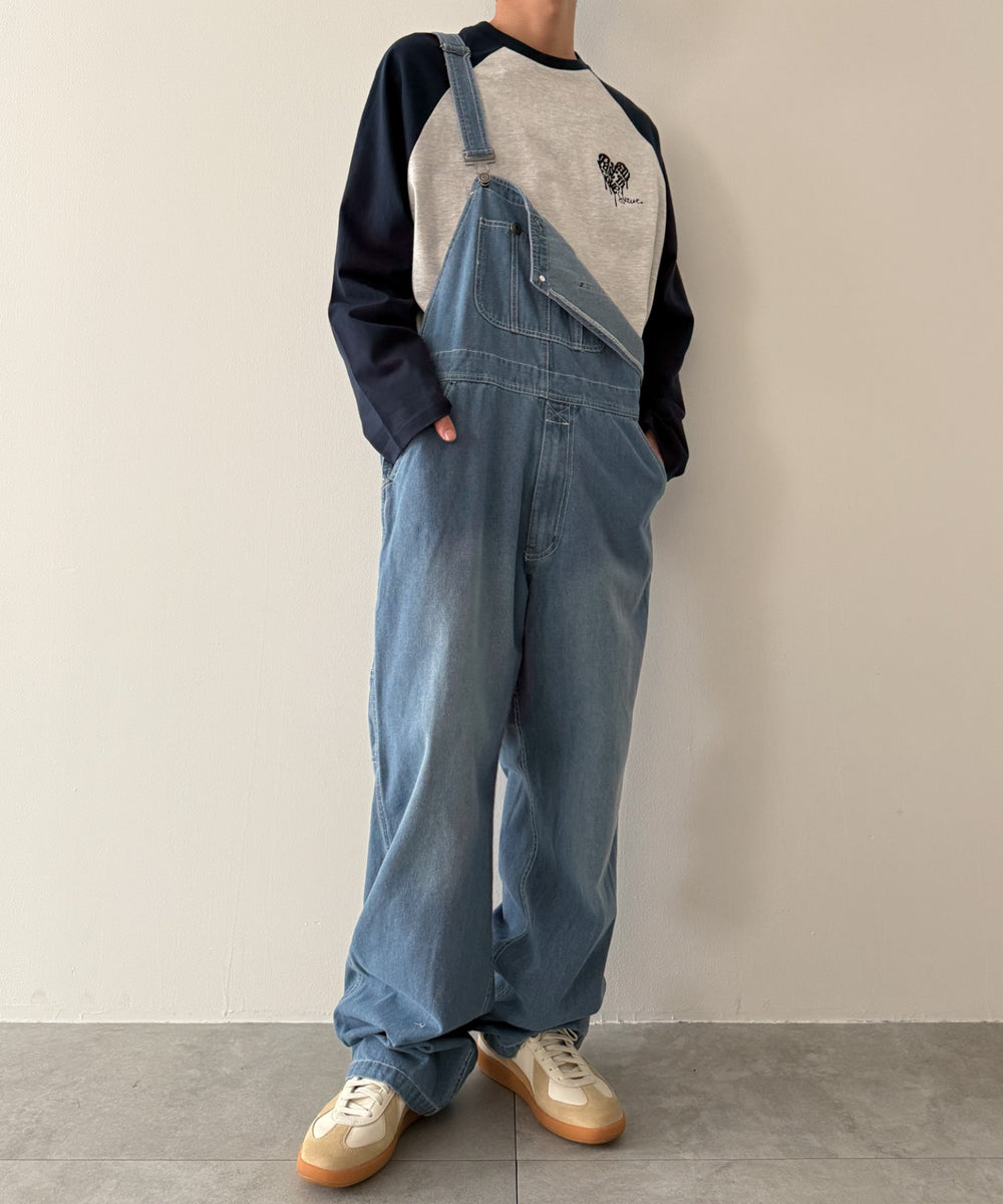 デニム淡 モデル：175cm L着用