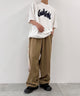 ベージュ モデル：175cm F着用