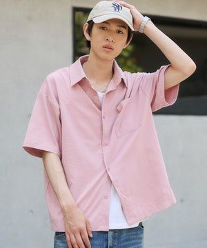 ピンク モデル：181cm L着用
