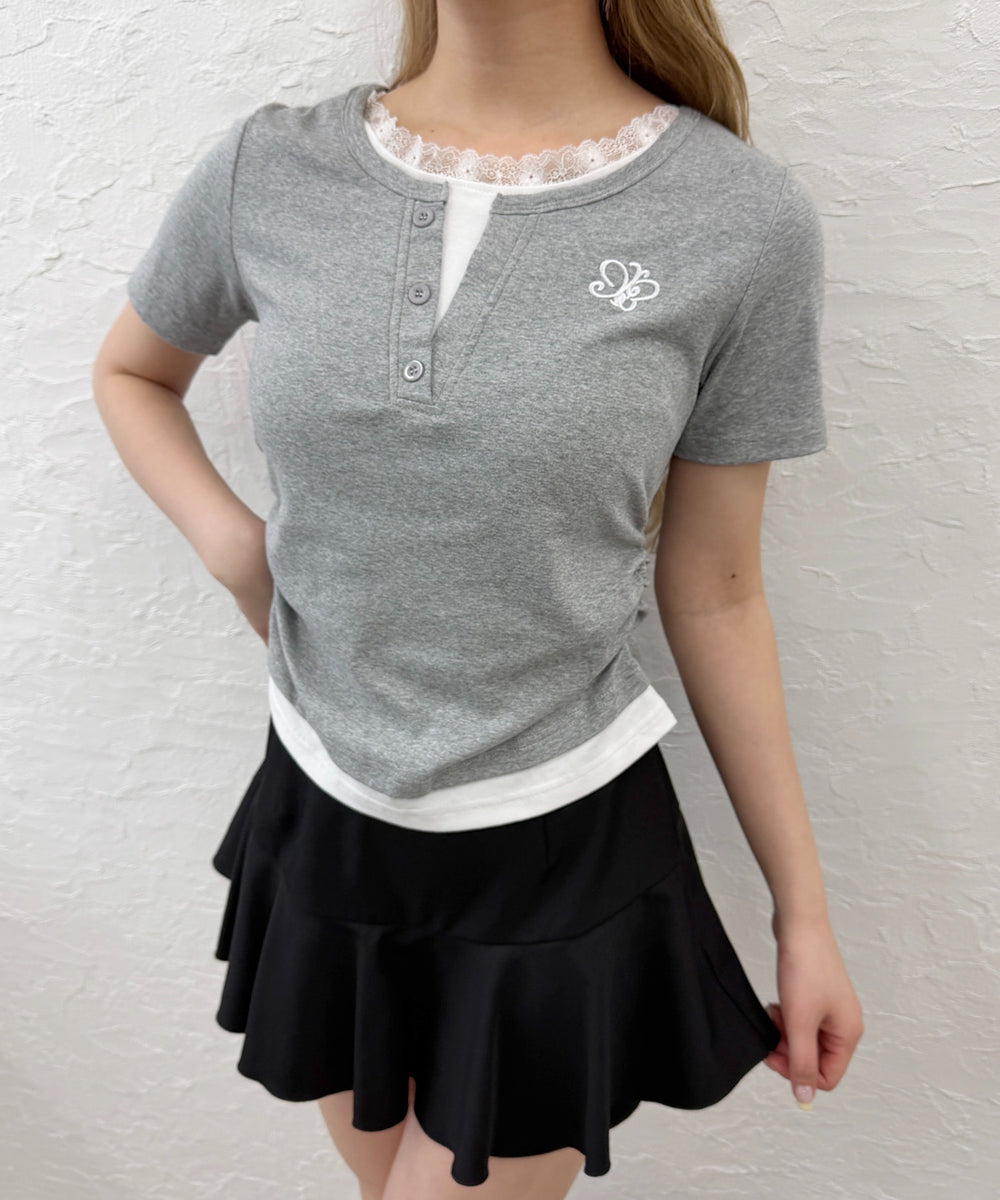 グレー モデル：160㎝ F着用