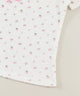 リトルフラワーワッフルTシャツ