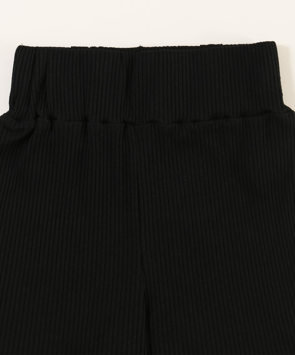コンパクトリブショートパンツ