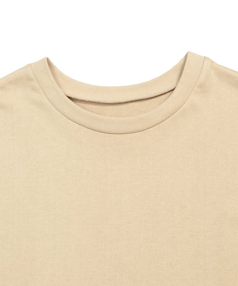 スリーブロゴ刺繍Tシャツ