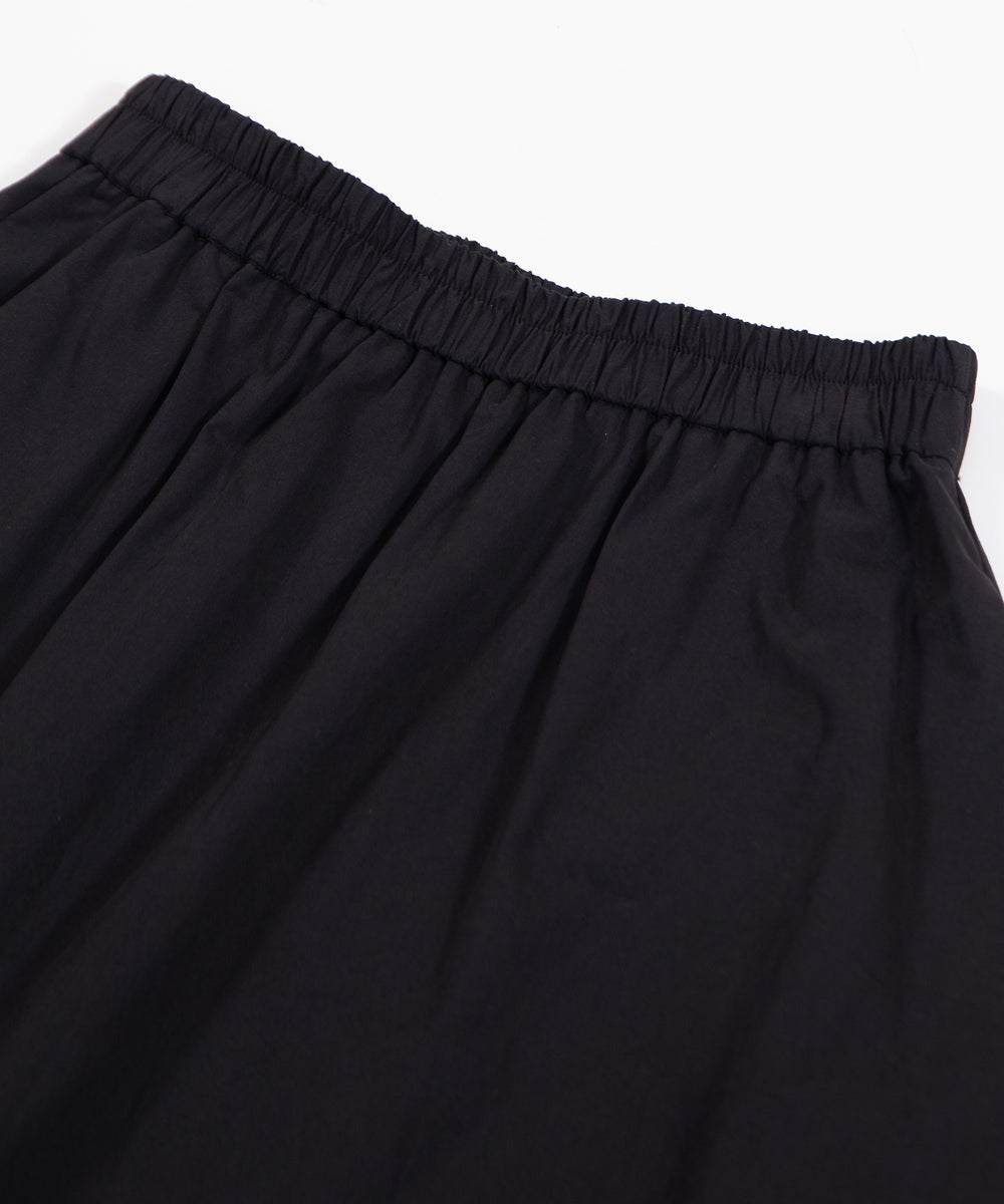 アシンメトリーフリルロングスカート