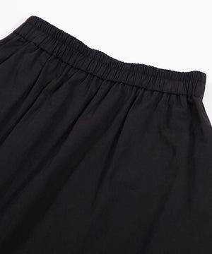 アシンメトリーフリルロングスカート