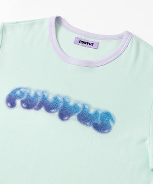 PUNYUSロゴピチリンガーTシャツ