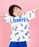 キッズサイズフード総柄Tシャツ/身長:120cm サイズ140