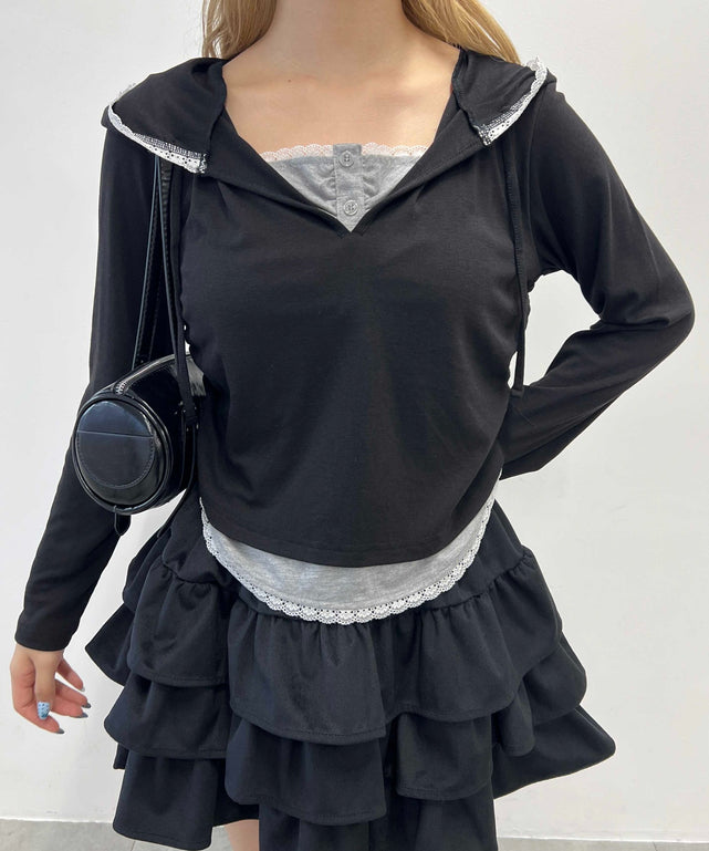 ブラック モデル：160㎝ F着用