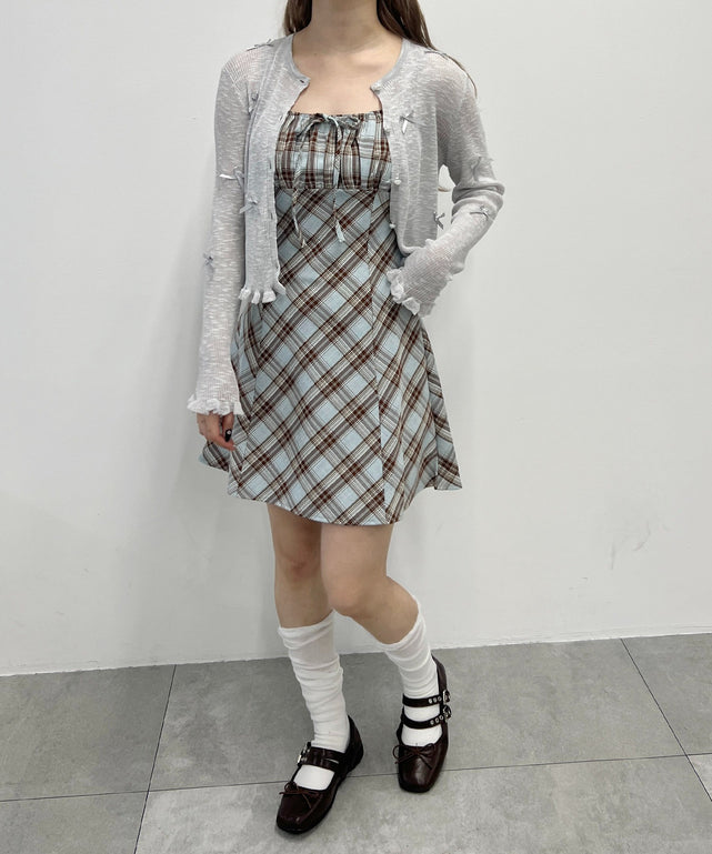 ブルー モデル：160㎝ F着用