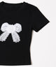 リボンワッペンピチTシャツ