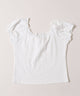 ミニパフスリーブリボンTシャツ