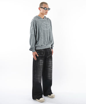 デニムブラックソノタ モデル：180cm L着用