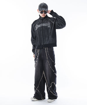 ブラック モデル：180cm L着用
