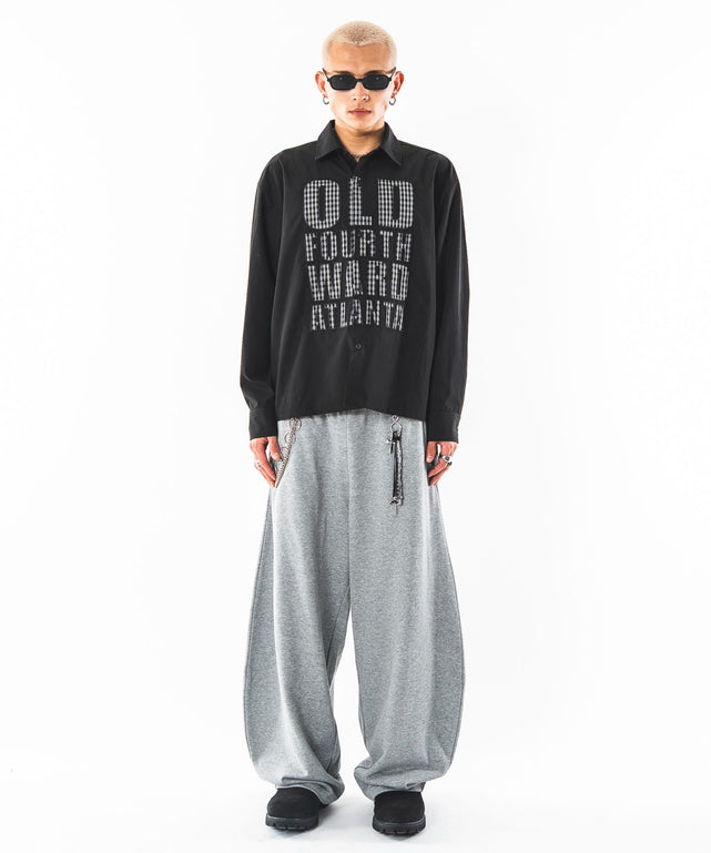 杢グレー モデル：180cm L着用