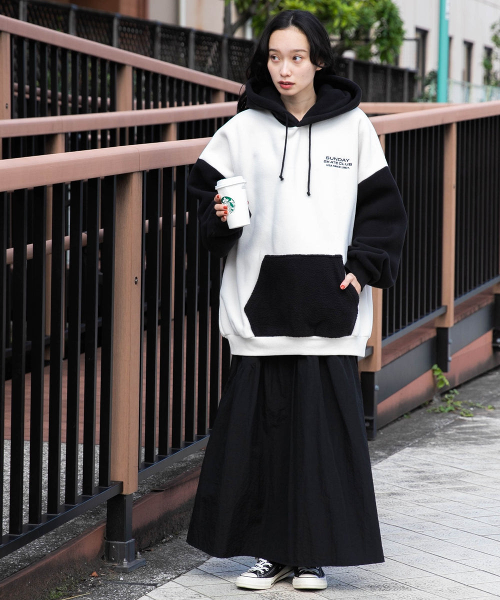 オフホワイト モデル：161cm L着用