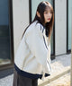 ホワイト　モデル：159cm L着用