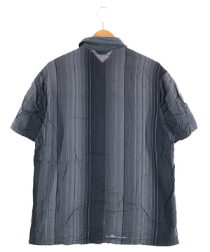 axcess ストライプ 半袖柄シャツ