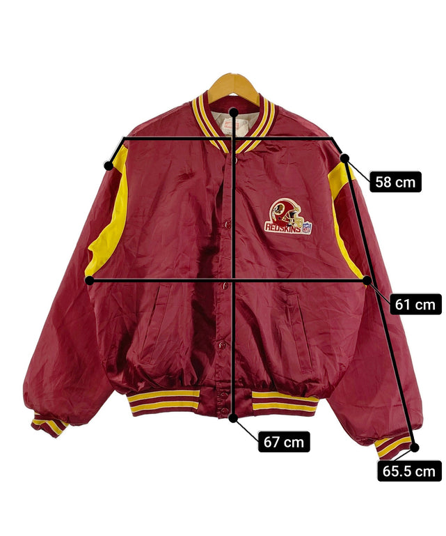 REDSKINSナイロンスタジャン