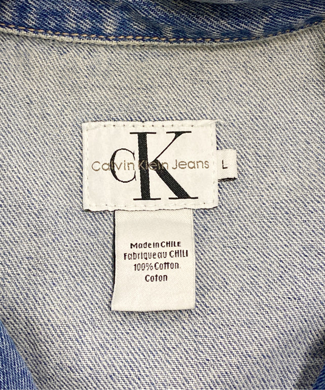 Calvin Kleinブランドデニムジャケット