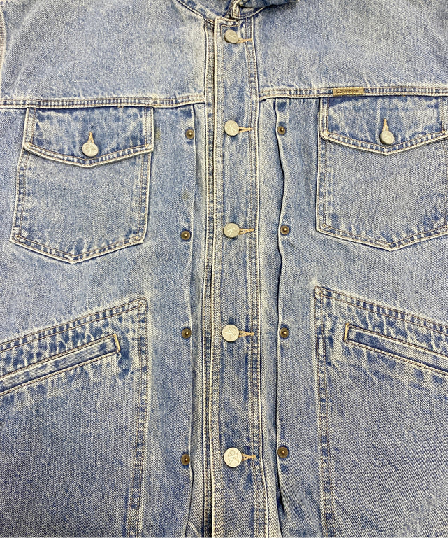 Calvin Kleinブランドデニムジャケット