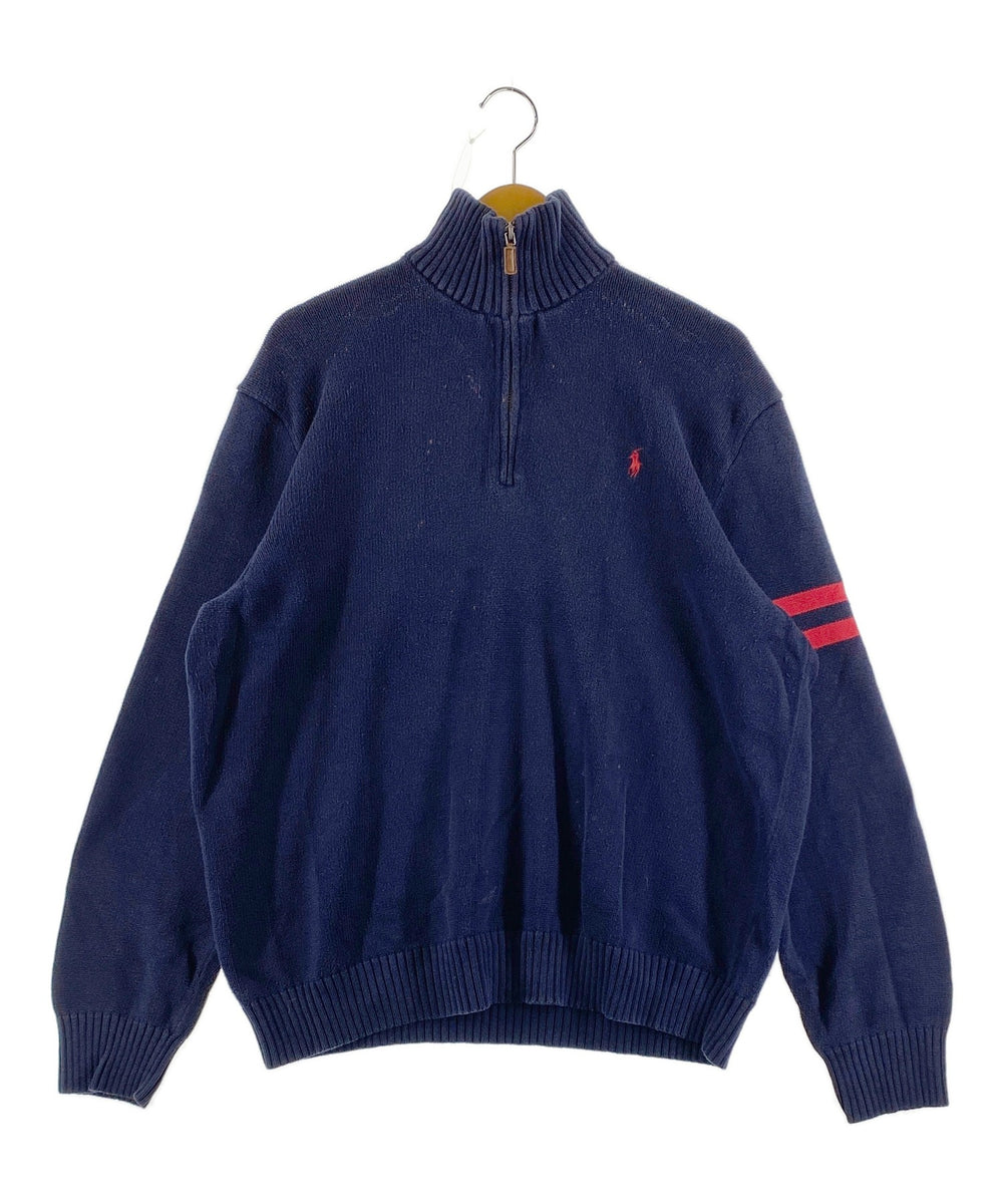 Ralph LaurenブランドハーフZIPニット